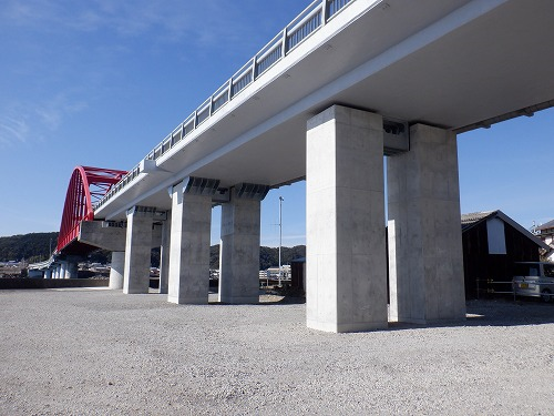 国道42号古座大橋補強補修工事